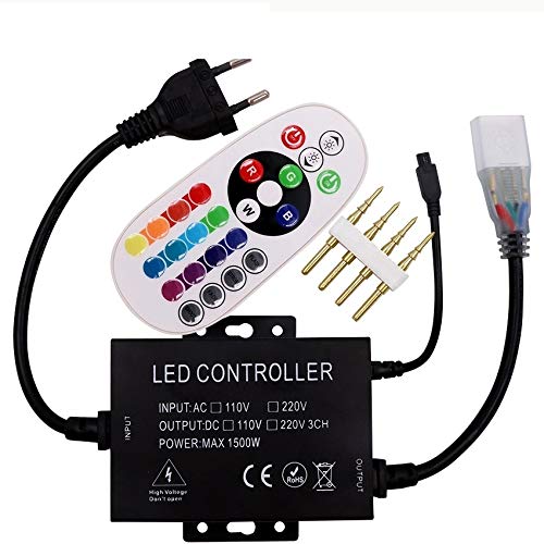 Rope light adaptor with remote