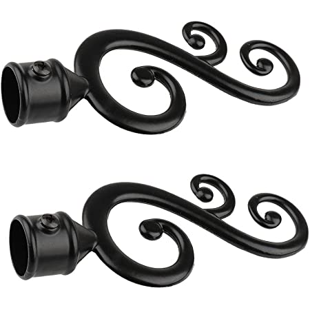 Curtain pole design at the edge (1pair)