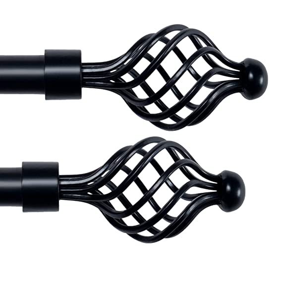 Curtain pole design at the edge (1pair)