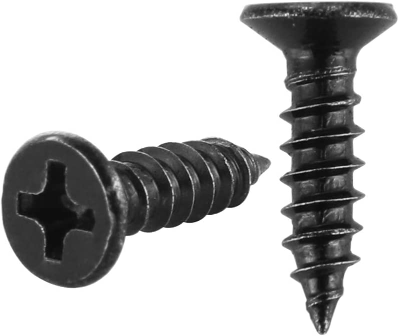 Black screw size1 (12 pieces)
