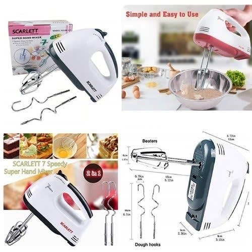 Scarlet hand mixer