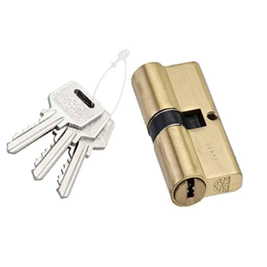 Cylinder key gold long