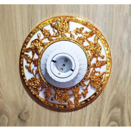 Base lampholder gold