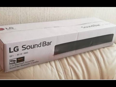 LG sound bar speaker