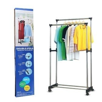 Double pole hanger