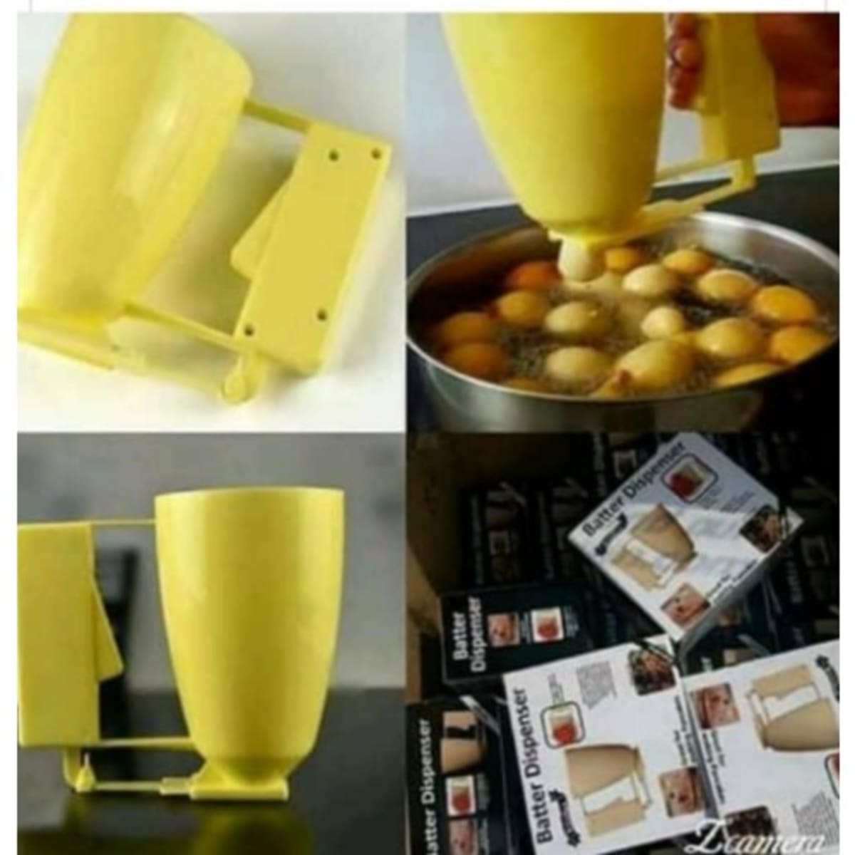 Puff puff batter dispenser