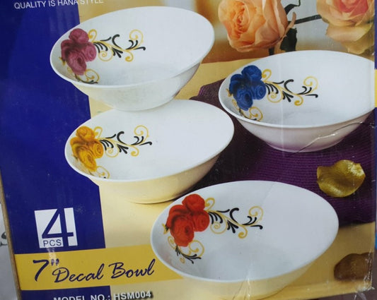 Hana 7" decal bowl