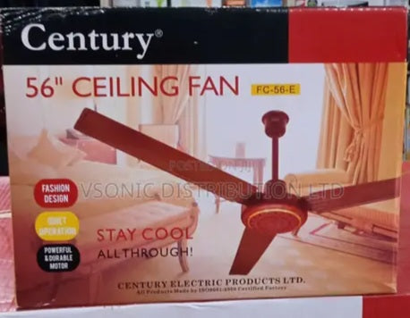 Century ceiling fan 56"