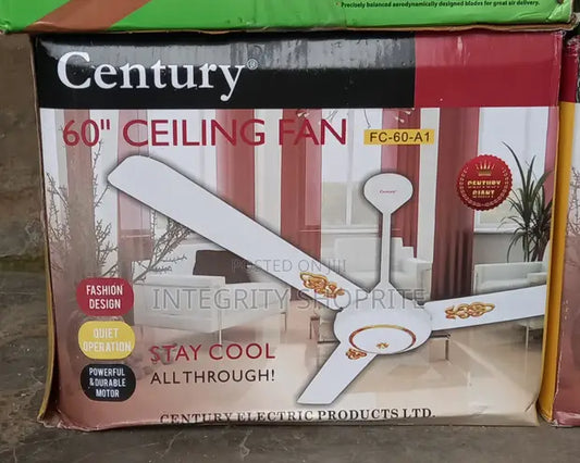 Century ceiling fan 60"