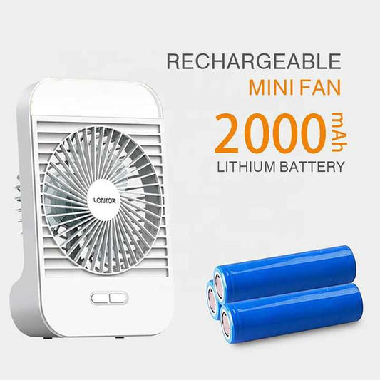 Lontor rechargeable mini fan CTL-MF037-4