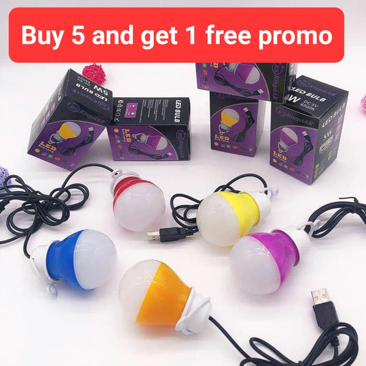 USB bulb (buy 5 and get 1 free promo)