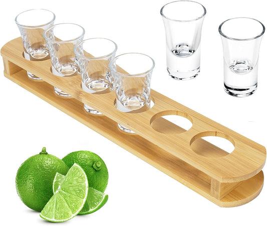 Shot cup with wooden holder by6