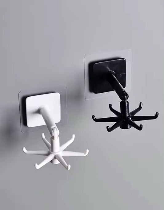 Rotational kitchen hook