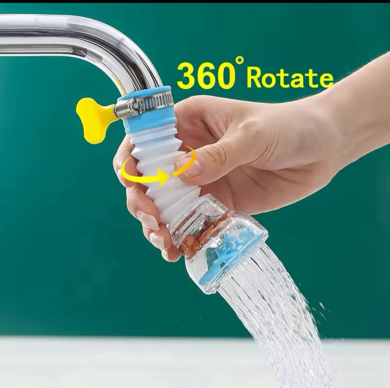Kitchen anti-splashing faucet
