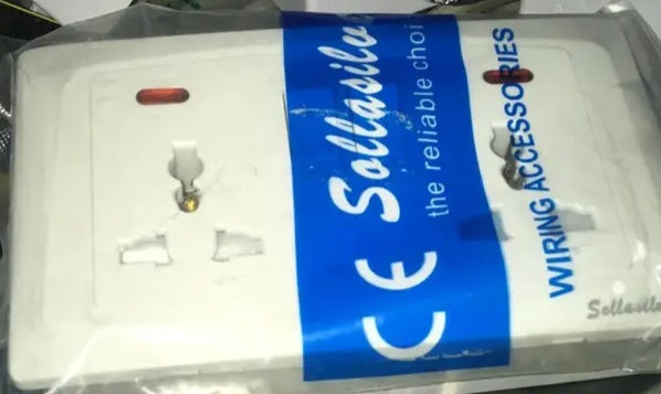 Solatec 13A double socket