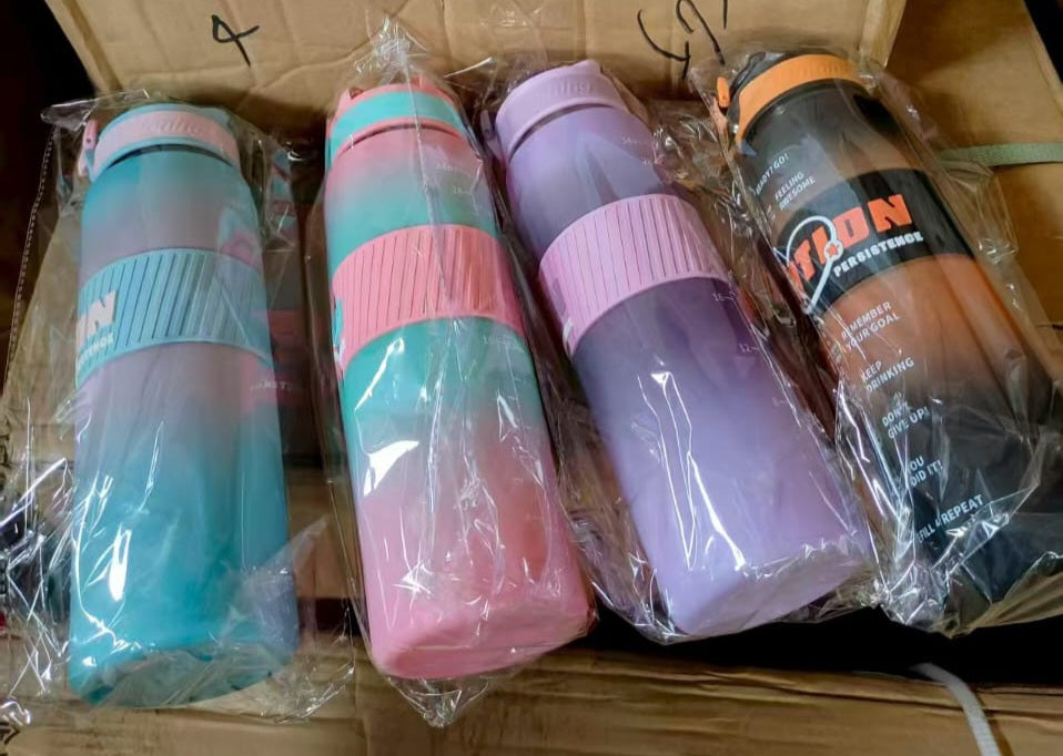 Fancy water bottle