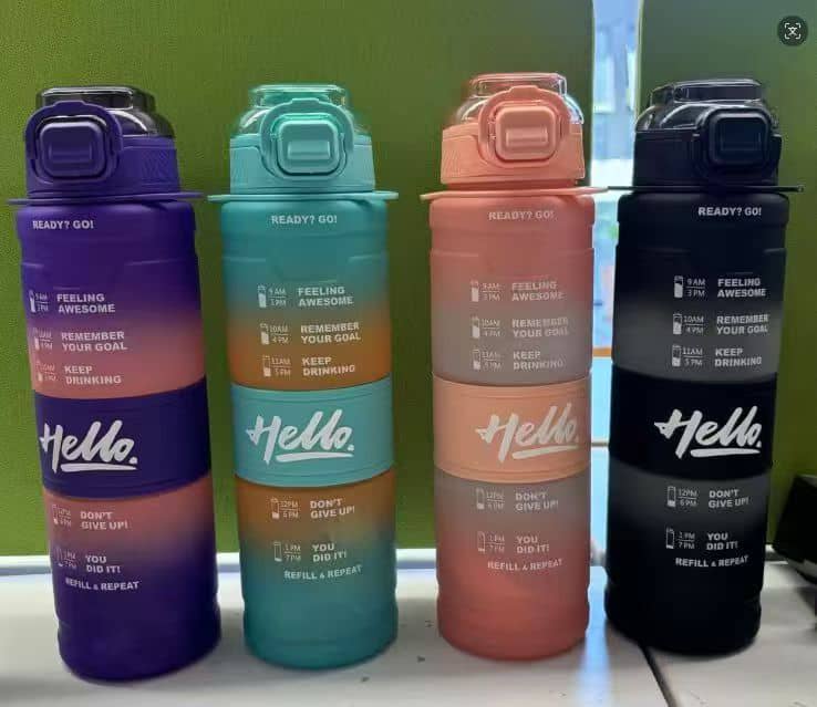 Fancy water bottle