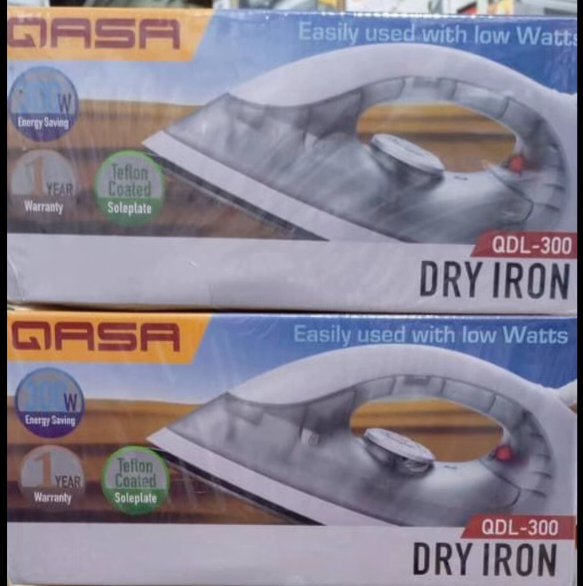 Qasa energy saving dry iron 300W QBL-300