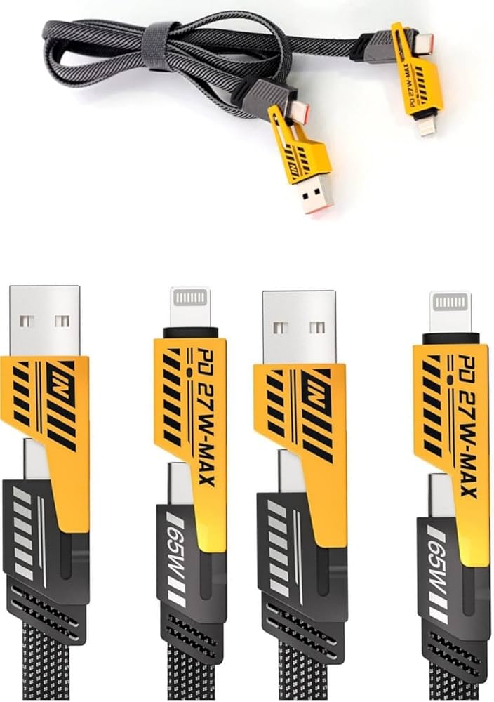 PD 27w 4in1 convertible data cable